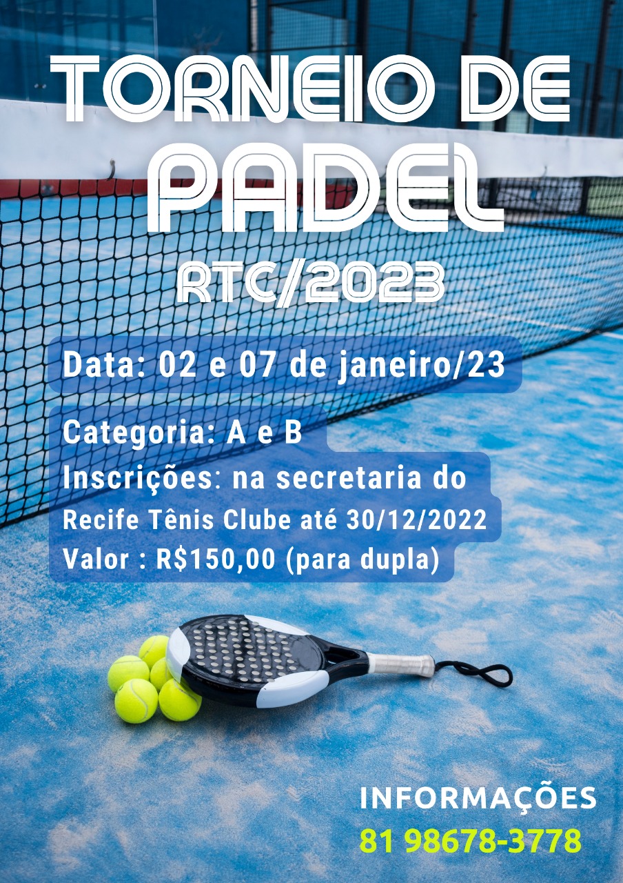 Tênis: 1º torneio de duplas do Grupo de Raqueteiros do Clube Recreativo tem  o patrocínio da É PRA JÁ. - É pra já